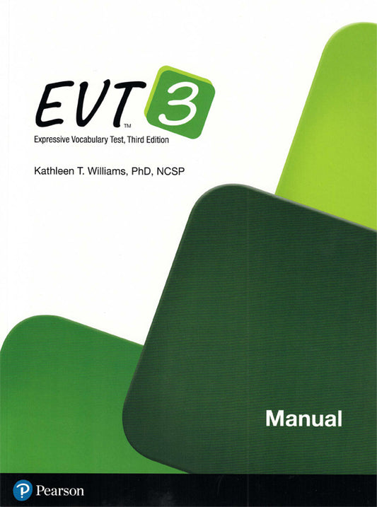 EVT-3 - Expressive Vocabulary Test, Third Edition