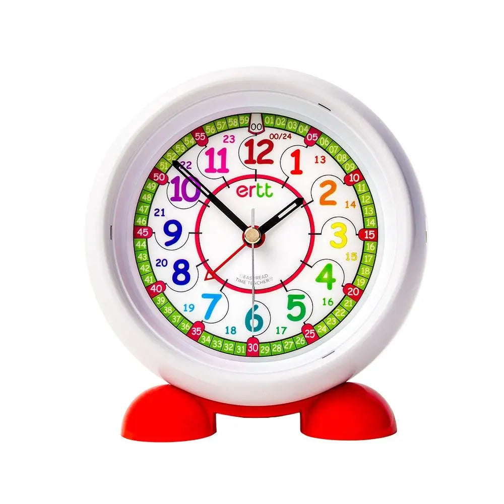 EasyRead Alarm Clocks 12/24 Hour Rainbow Face | The Dyslexia Shop
