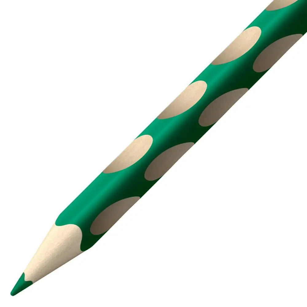 Ergonomic Colouring Pencil - STABILO EASYcolors - Right-Handed - Pack of 12 - Special Colours with Sharpener | The Dyslexia Shop