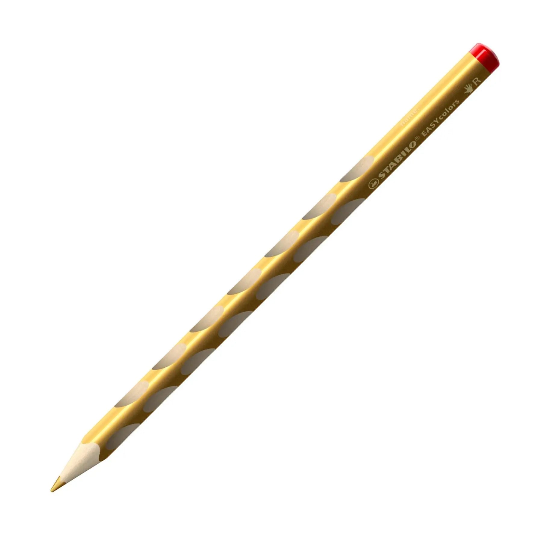 Ergonomic Colouring Pencil - STABILO EASYcolors - Right-Handed - Pack of 24 - Assorted Colours with Sharpener | The Dyslexia Shop
