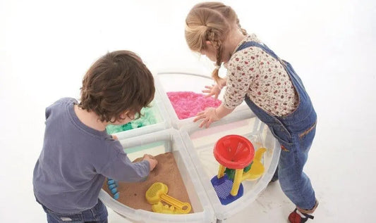 Exploration Circle Set Clear Trays | The Dyslexia Shop