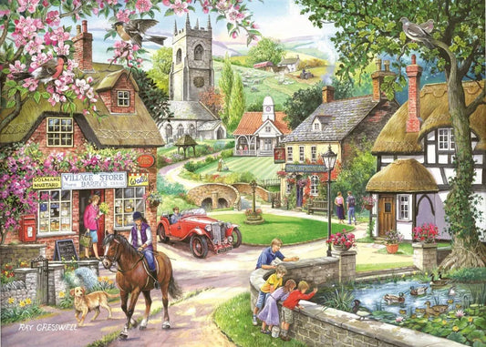 Feeding The Ducks 1000 Piece Puzzle | The Dyslexia Shop