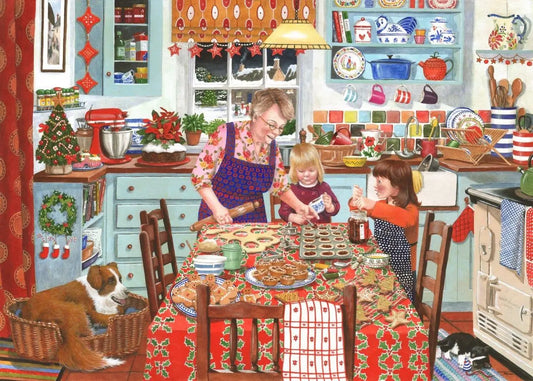Festive Fancies BIG 500 Puzzle | The Dyslexia Shop