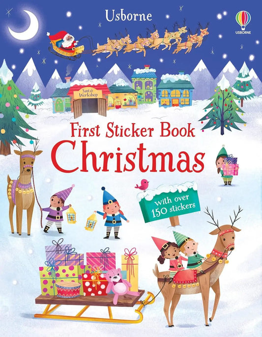 First Sticker Book Christmas : A Christmas Sticker Book for Children | The Dyslexia Shop