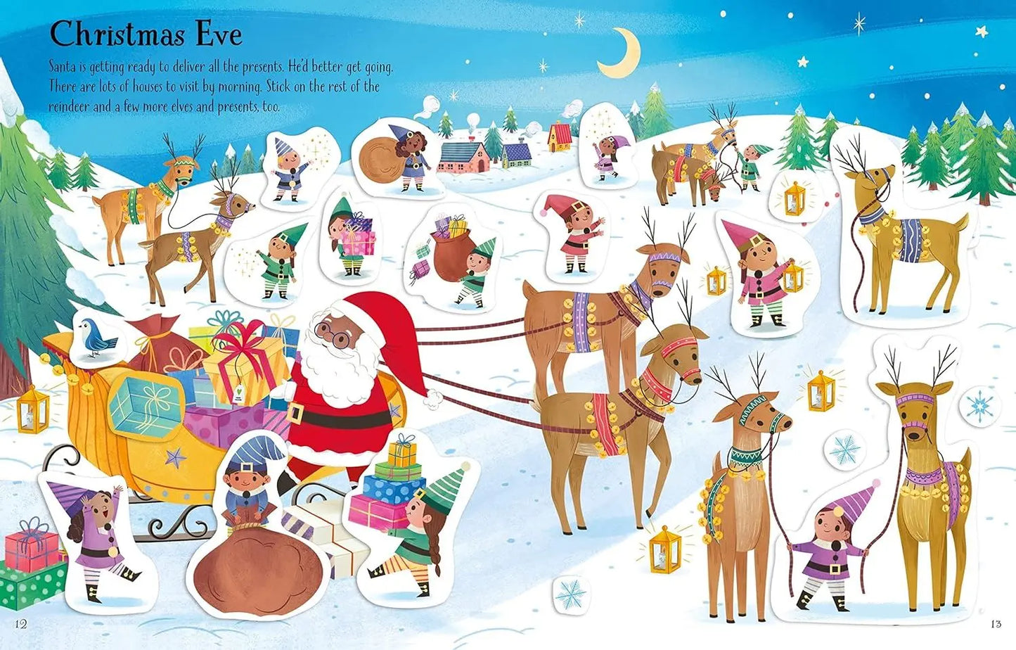 First Sticker Book Christmas : A Christmas Sticker Book for Children | The Dyslexia Shop
