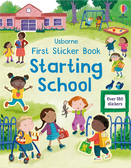 First Sticker Book Starting School : A First Day of School Book for Children | The Dyslexia Shop