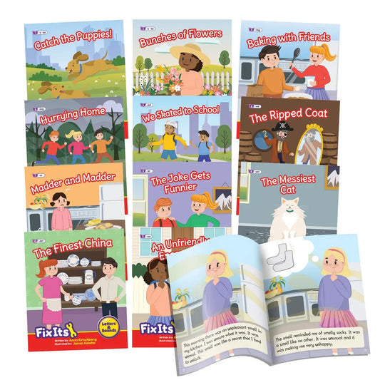 Fix Its Suffixes Fiction Phase 6 | The Dyslexia Shop