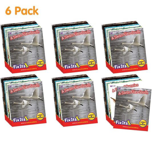 Fix Its Suffixes Non-Fiction Phase 6 - 6 pack | The Dyslexia Shop