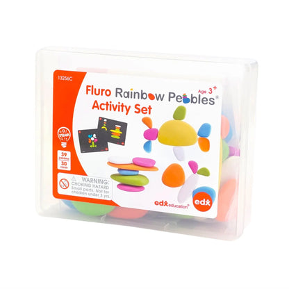 Fluro Rainbow Pebbles Activity Set | The Dyslexia Shop