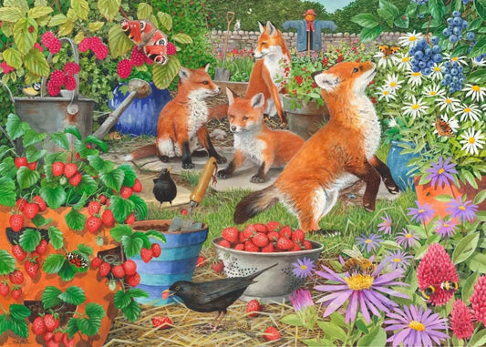 Foxy Ladies 1000 Piece Puzzle | The Dyslexia Shop