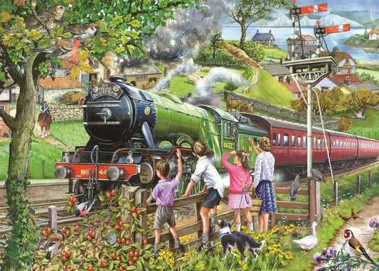 Full Steam Ahead 1000 Piece Puzzle | The Dyslexia Shop