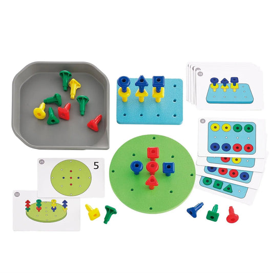 Funplay Geo Pegs | The Dyslexia Shop