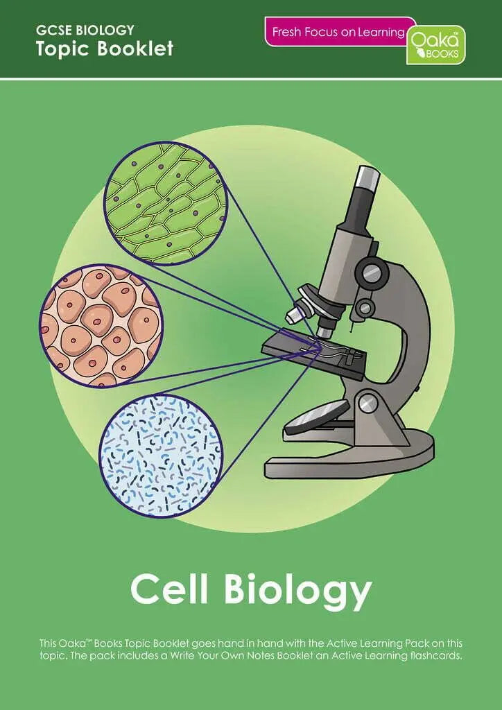 GCSE/KS4 Biology: Cell Biology - Topic Pack | The Dyslexia Shop