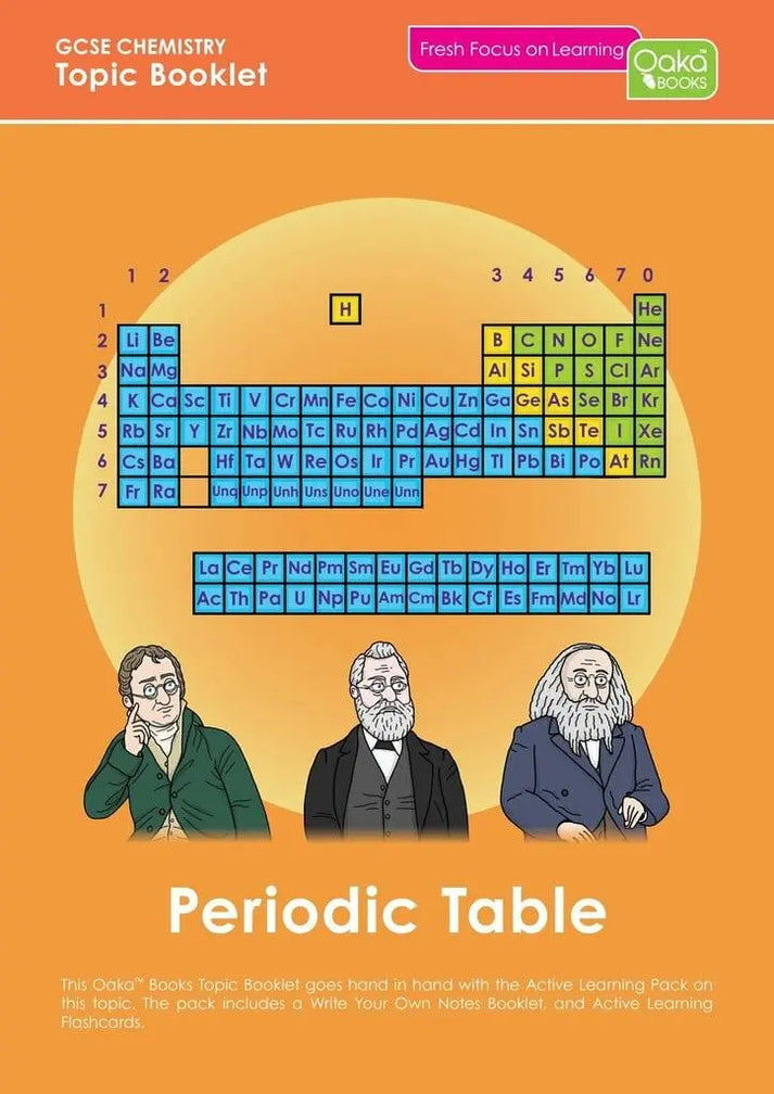 GCSE/KS4 Chemistry: The Periodic Table - Topic Pack - The Dyslexia ...