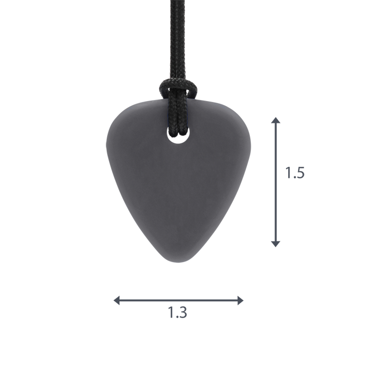 ARK Guitar Pick Small Thin Chew Necklace