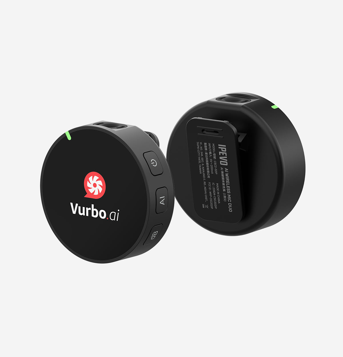 IPEVO AI Wireless Mic Duo - image 3