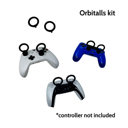Gaming Controller Grips - Add-on Kit (Knuckle Kit Required)