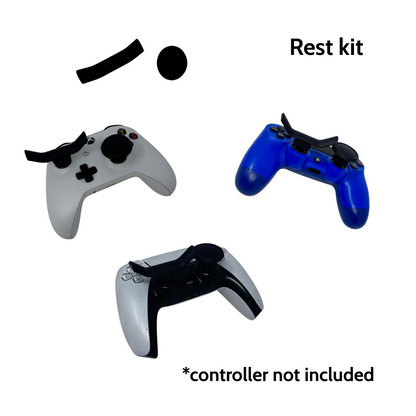 Gaming Controller Grips - Add-on Kit (Knuckle Kit Required)