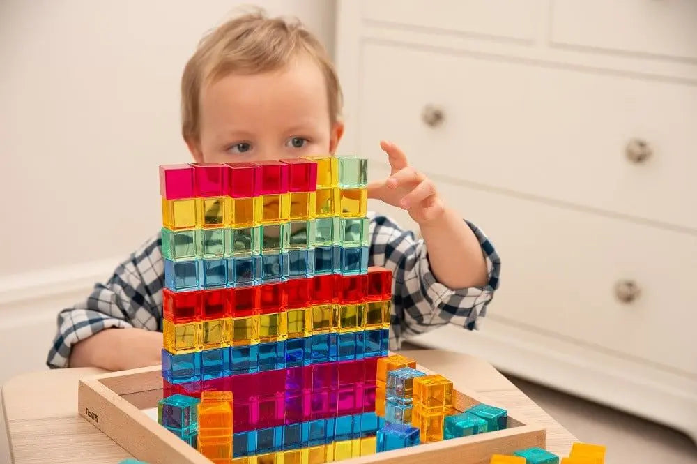 Gem cube mirror tray | The Dyslexia Shop
