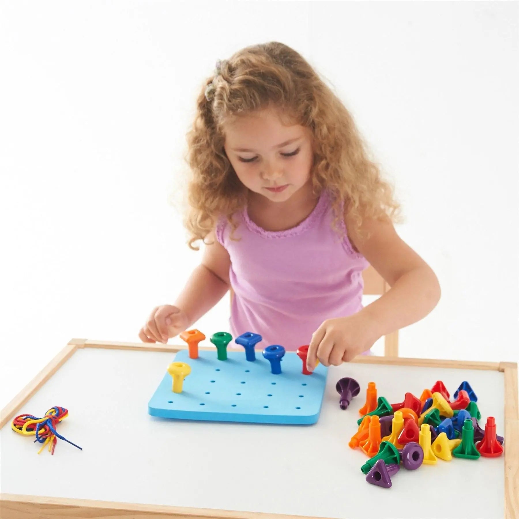 Geo Pegs and Peg Board | The Dyslexia Shop