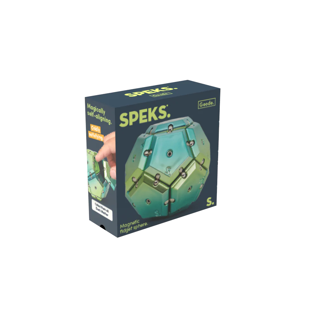 Speks. Geode. - The Magnetic Fidget Chrome Sphere