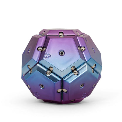 Speks. Geode. - The Magnetic Fidget Chrome Sphere