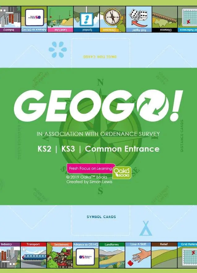 Geogo! The Award Winning Ordnance Survey Map Skills Board Game | The Dyslexia Shop