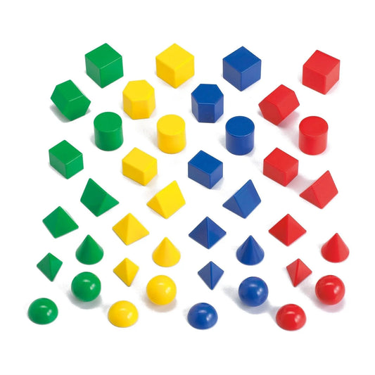 Geometric Solids 1" | The Dyslexia Shop