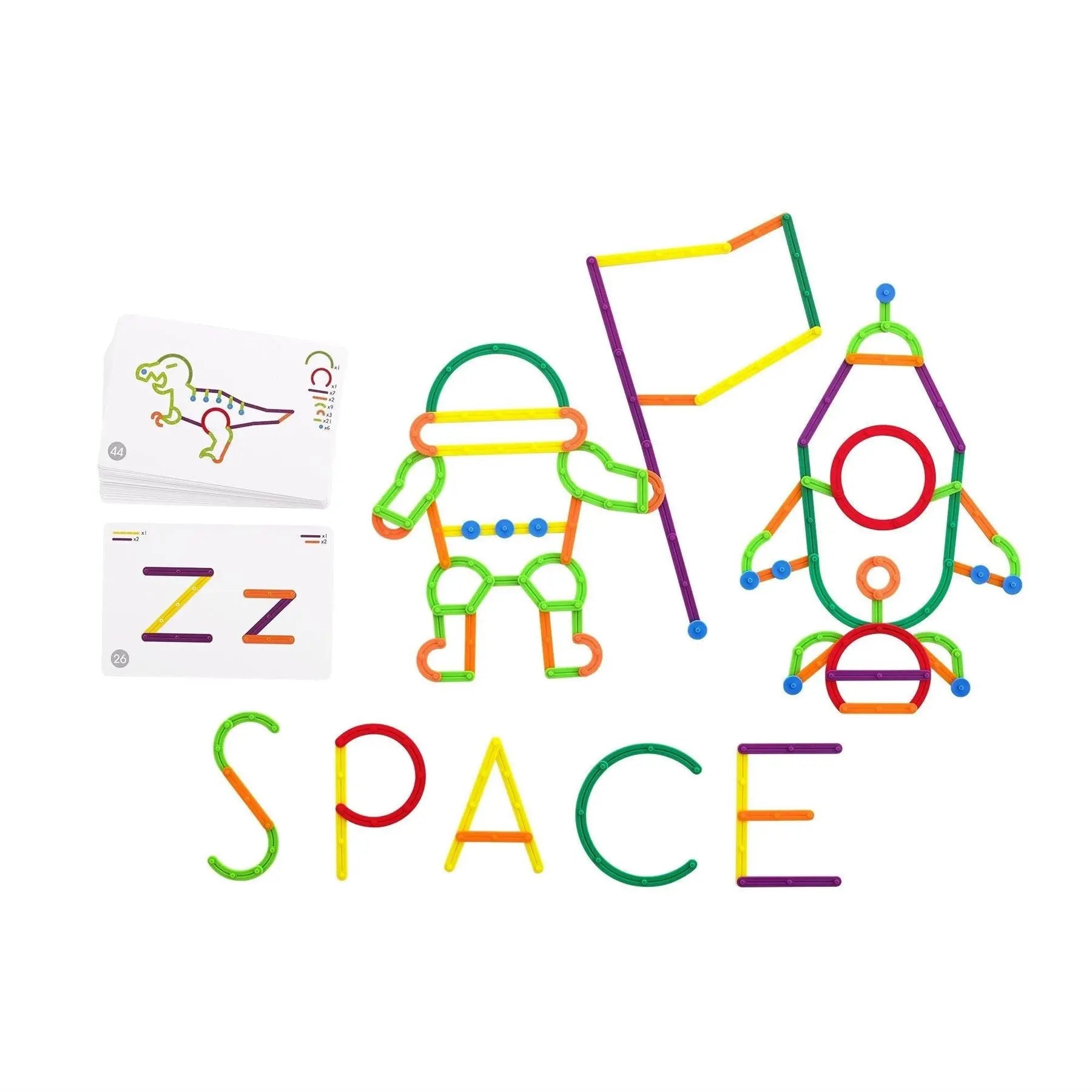 Geostix Letter Construction Set | The Dyslexia Shop
