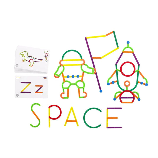 Geostix Letter Construction Set | The Dyslexia Shop