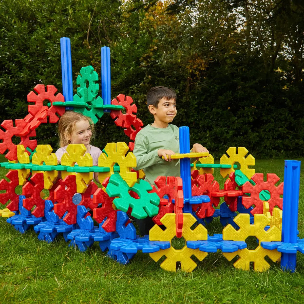 Giant Octoplay Set 3 – 84-Piece Large-Scale Construction Kit for Collaborative Play | The Dyslexia Shop