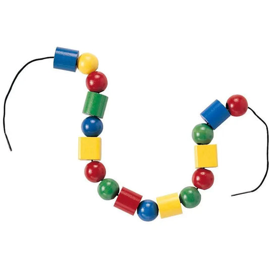 Giant Wooden Lacing Beads | The Dyslexia Shop