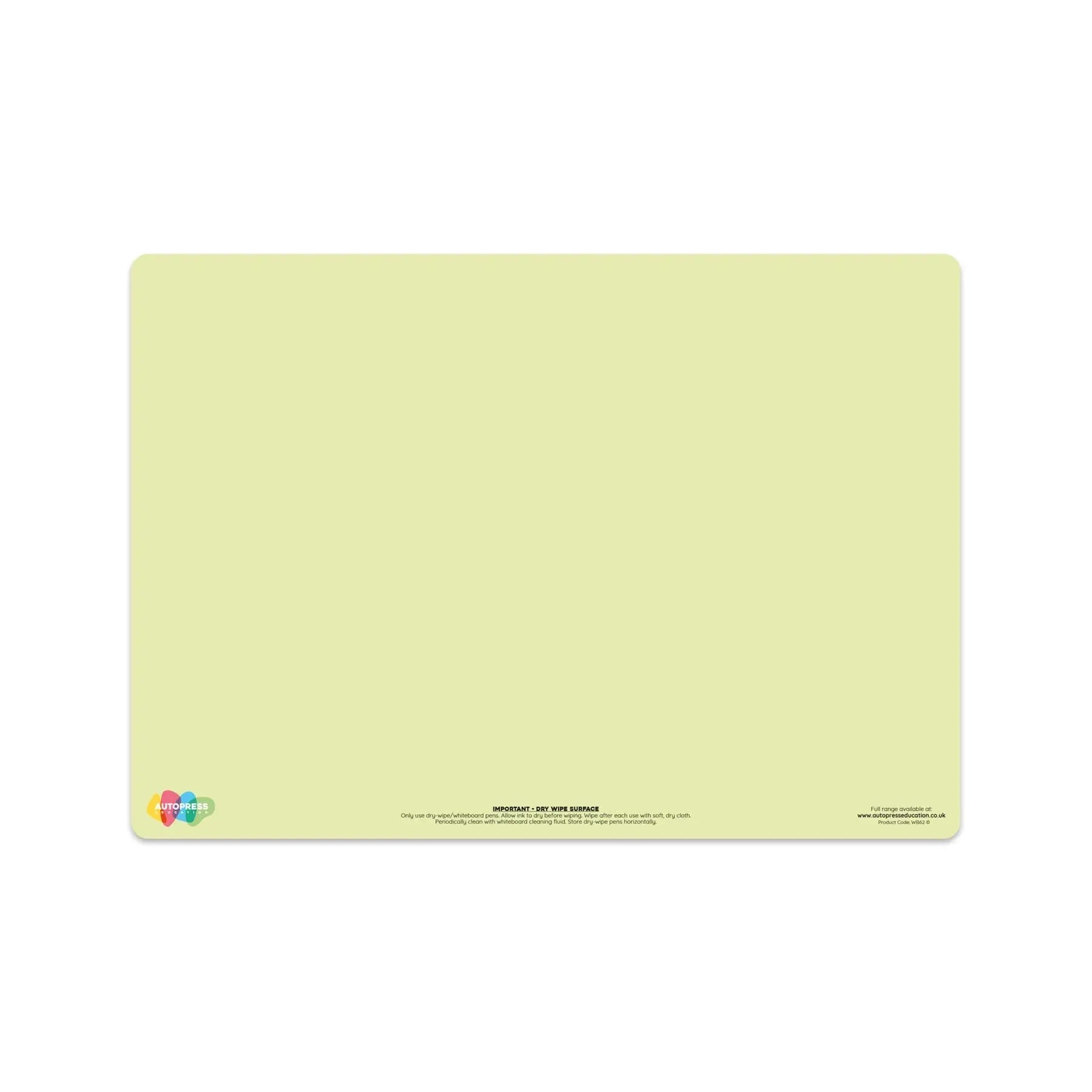 Green Tinted Number Formation Mat | The Dyslexia Shop