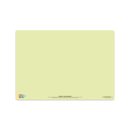 Green Tinted Number Formation Mat | The Dyslexia Shop