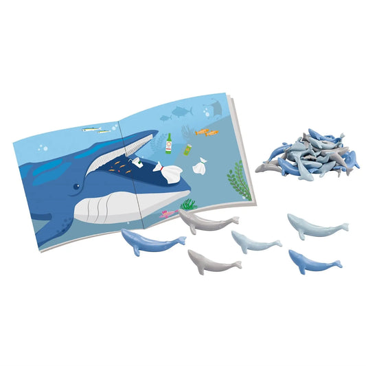 Green-n-Learn Whales Story Counters Set | The Dyslexia Shop