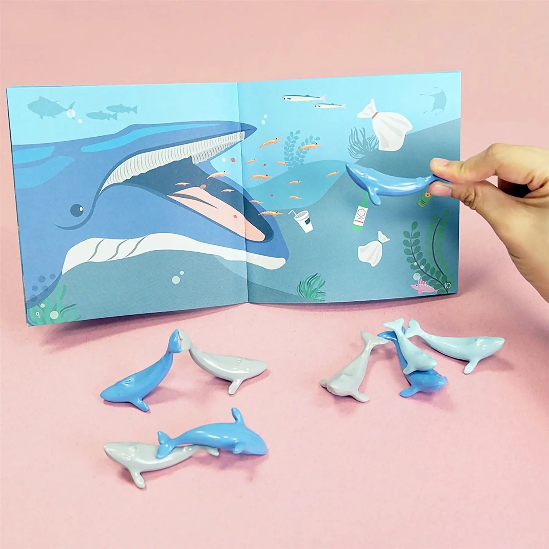 Green-n-Learn Whales Story Counters Set | The Dyslexia Shop