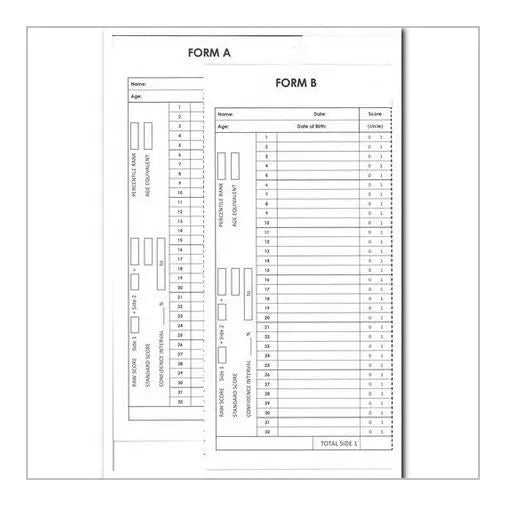 HAST Forms A and B | The Dyslexia Shop