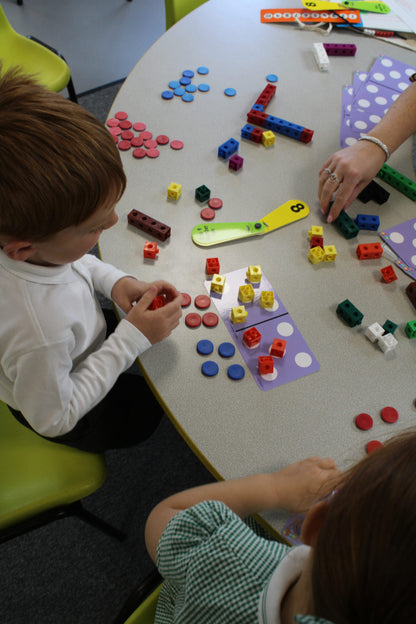 Hungarian Number Frame - Pack of 10 Maths Intervention Frames