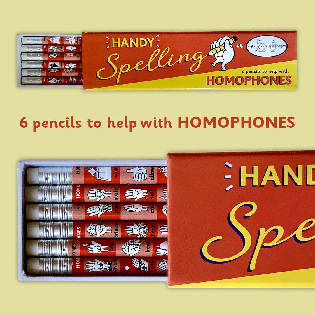 Homophone Pencil Box - Handy Spelling
