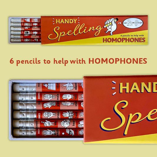 Homophone Pencil Box - Handy Spelling