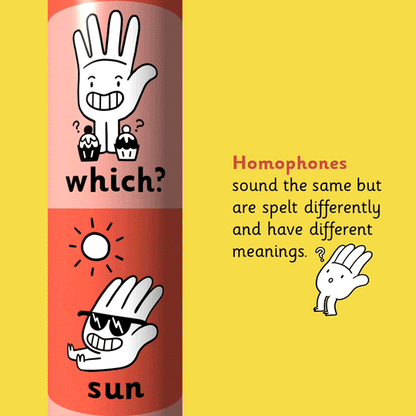 Homophone Pencil Box - Handy Spelling