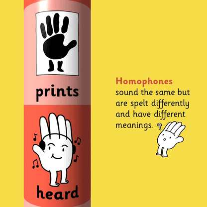 Homophone Pencil Box - Handy Spelling