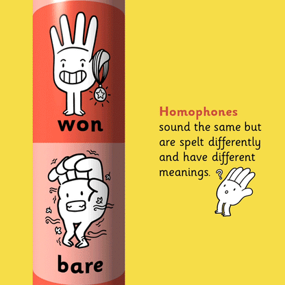 Homophone Pencil Box - Handy Spelling