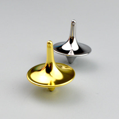 Precision Metal Spinning Top - Desk Fidget Toy for ADHD, Anxiety and Sensory Focus