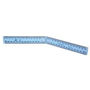 Helix Folding Ruler 30cm/300mm – Blue | The Dyslexia Shop