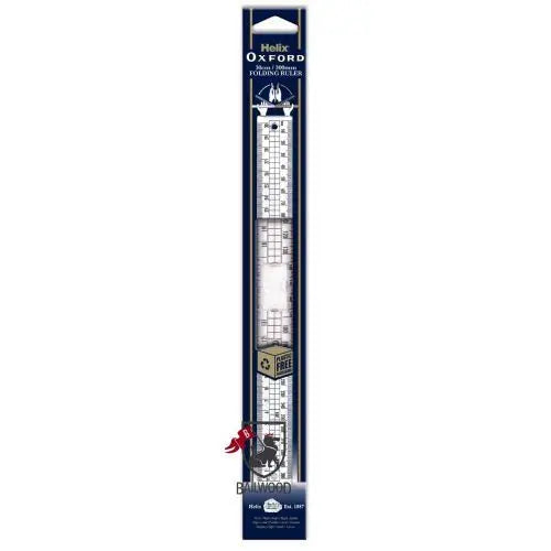 Helix Oxford 30cm Folding Ruler – Compact and Durable Measuring Tool | The Dyslexia Shop