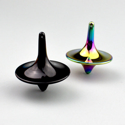 Precision Metal Spinning Top - Desk Fidget Toy for ADHD, Anxiety and Sensory Focus