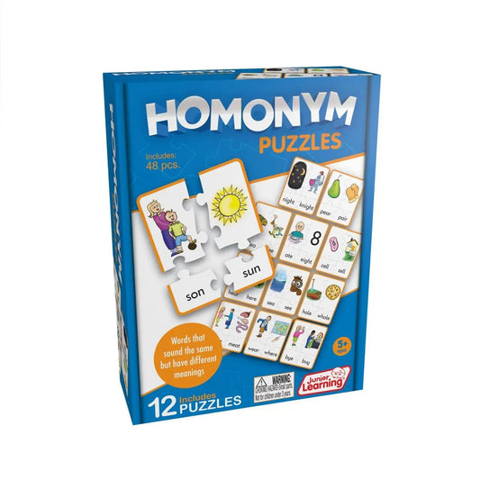 Homonym Puzzles | The Dyslexia Shop