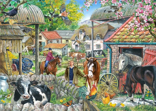 Horseshoe Farm BIG 250 Puzzle | The Dyslexia Shop