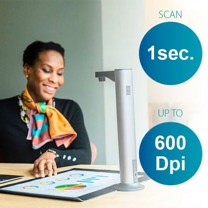 IRIScan Desk 7 Pro: High-Resolution A3 Document and Book Scanner with AI Technology | The Dyslexia Shop